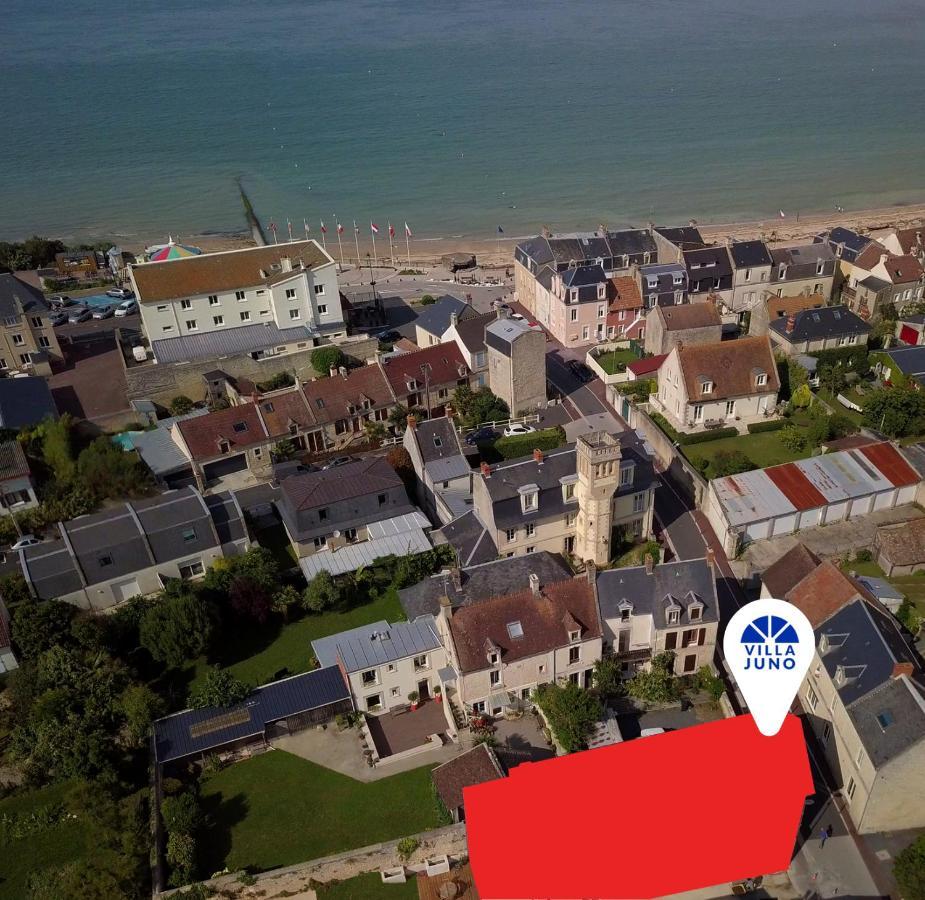 Villa Juno - Saint-Aubin-Sur-Mer - Cote De Nacre - Normandie - Plage Debarquement Екстериор снимка